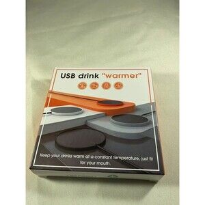 New USB Coffee Cup Warmer for Home Office or Car Keeps Cups Warm